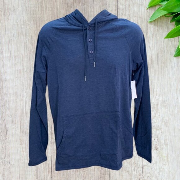 Flag and Athem Other - 🆑Flag and Anthem Blue Long Sleeve T Shirt Hoodie Size Small